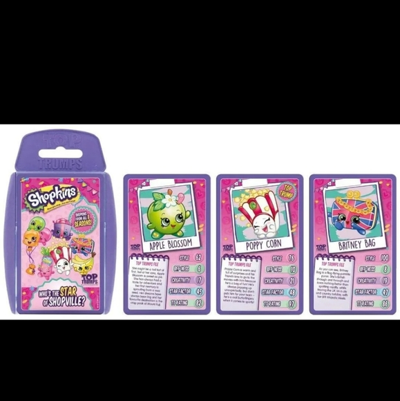 Shopkins Top Trumps Card Game - Picture 2 of 3